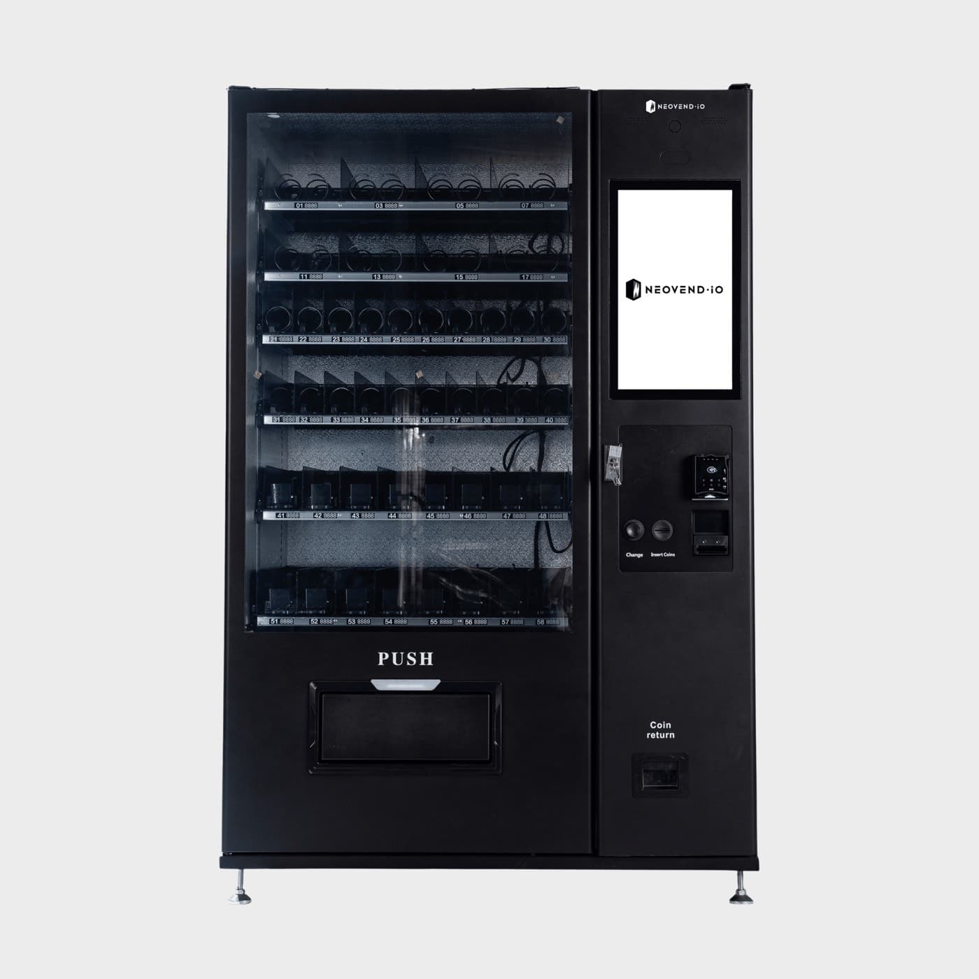 NEOVEND SMART Verkaufsautomat – Front mit Markenlogo