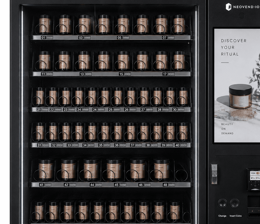 Visualisation d'un setup vending connecté